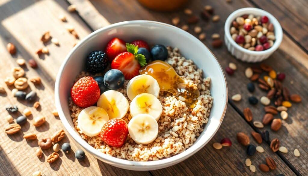 Quinoa Breakfast Bowl