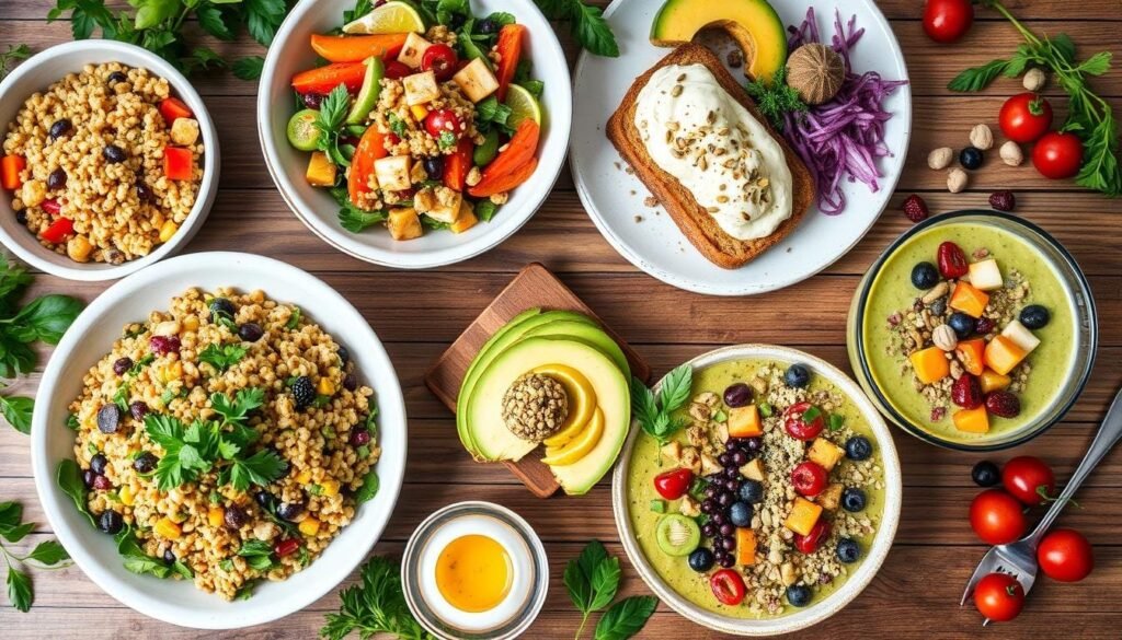 plant-based dishes