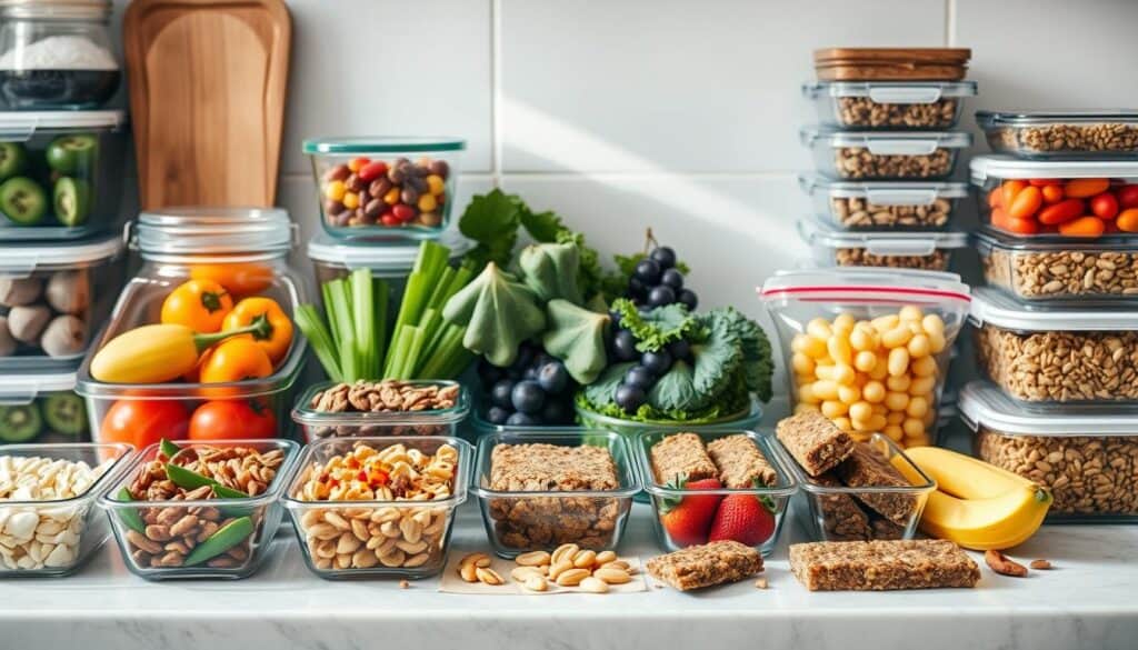 vegan snack prep