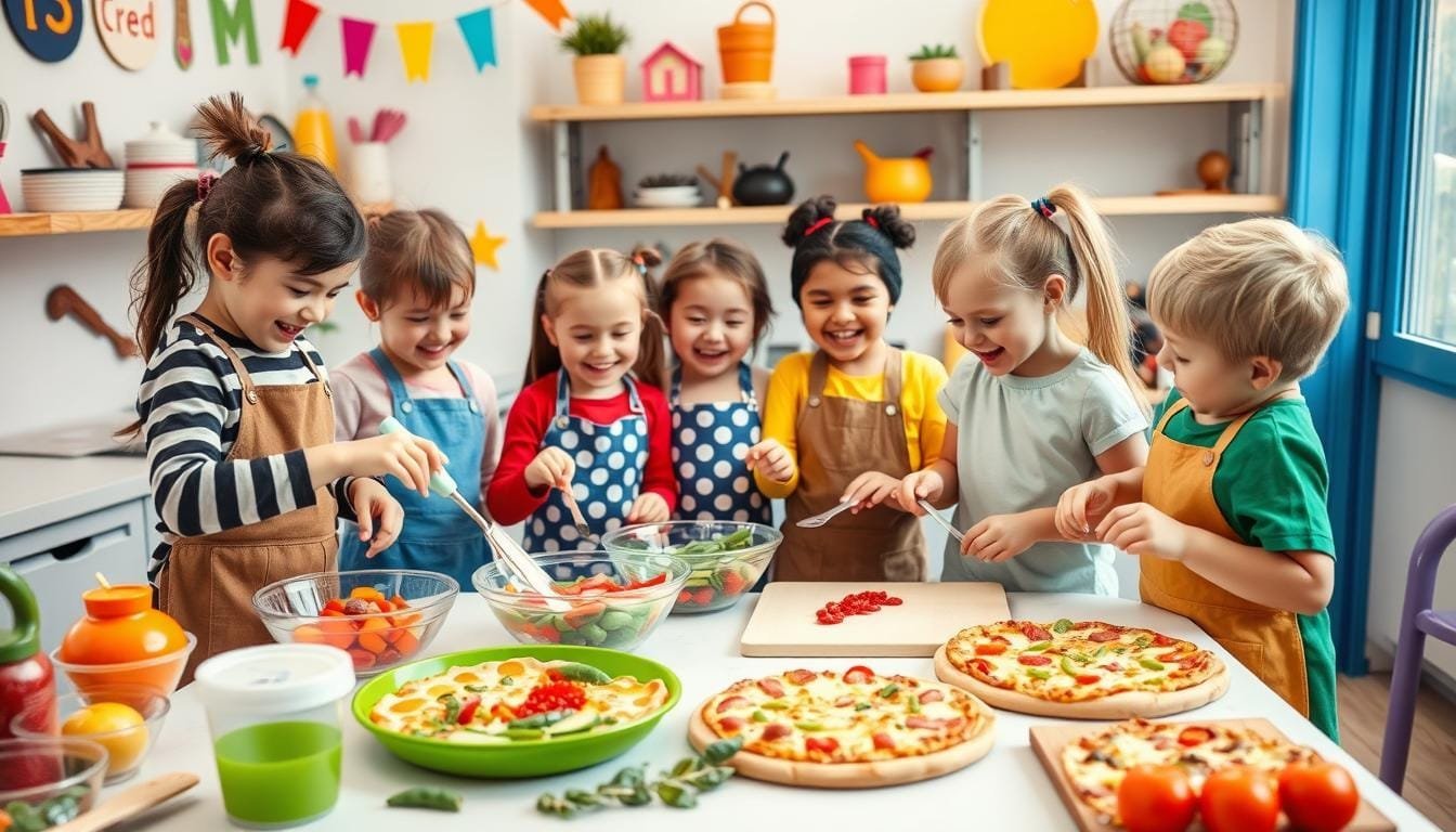 cooking with kids