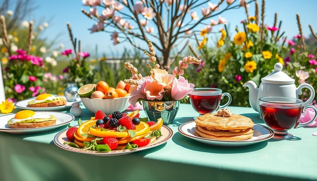 easter healthy brunch