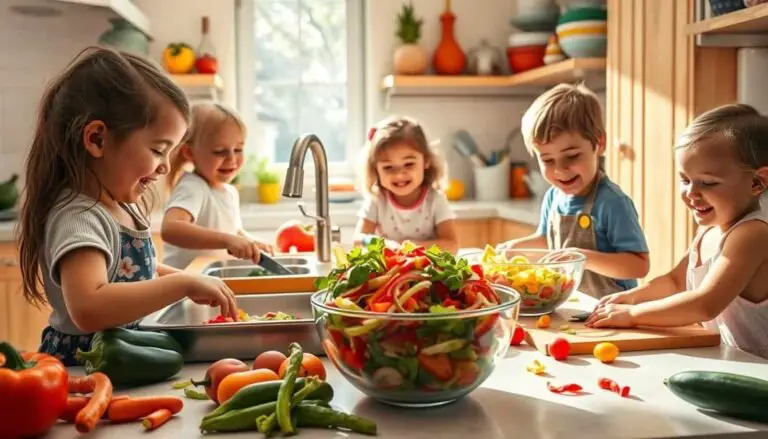 meal prep with kids