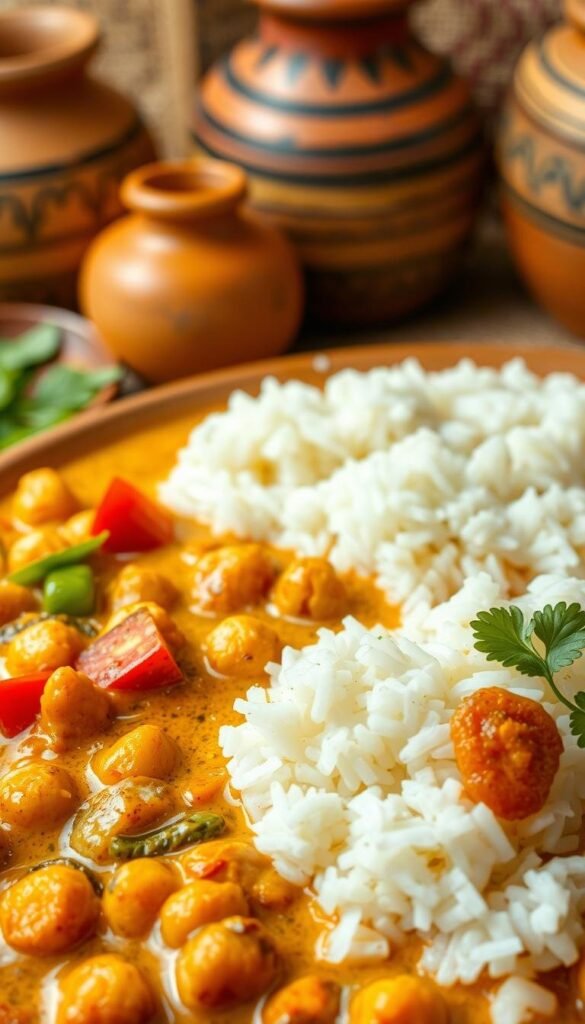 Indian chickpea coconut curry Indian chickpea coconut curry