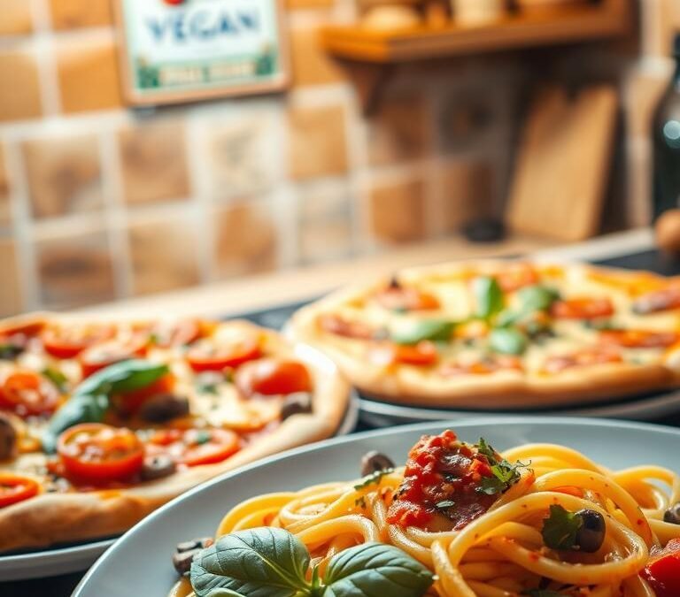 Italian Vegan Pasta & Pizza Recipes