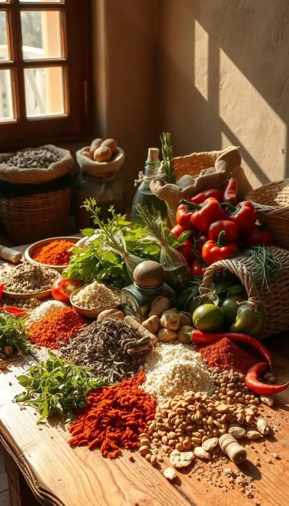 Mediterranean flavors Mediterranean flavors