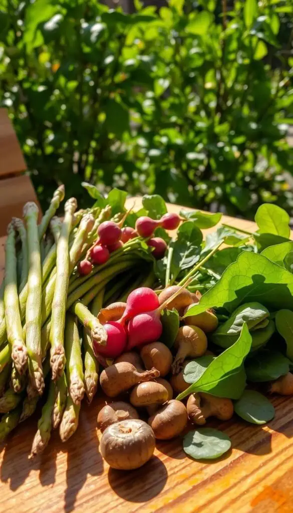 fresh spring ingredients fresh spring ingredients