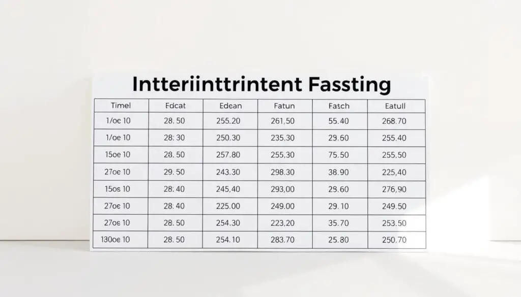 intermittent fasting schedule intermittent fasting schedule