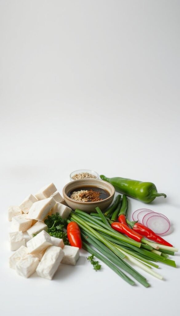 meatless Korean cooking ingredients meatless Korean cooking ingredients