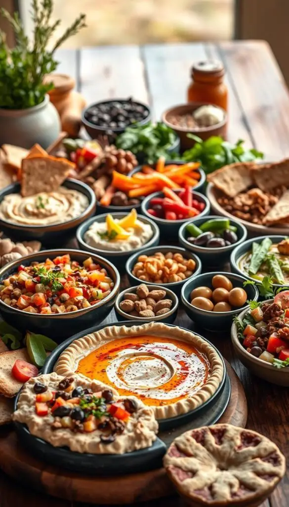 plant-based Middle Eastern appetizers plant-based Middle Eastern appetizers
