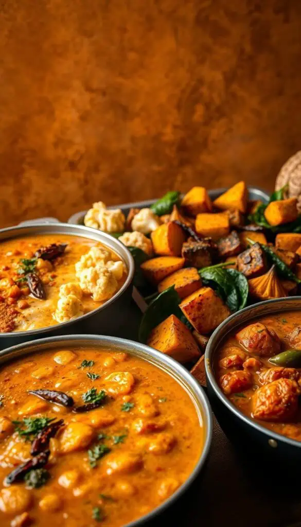 spice-packed vegan curries spice-packed vegan curries