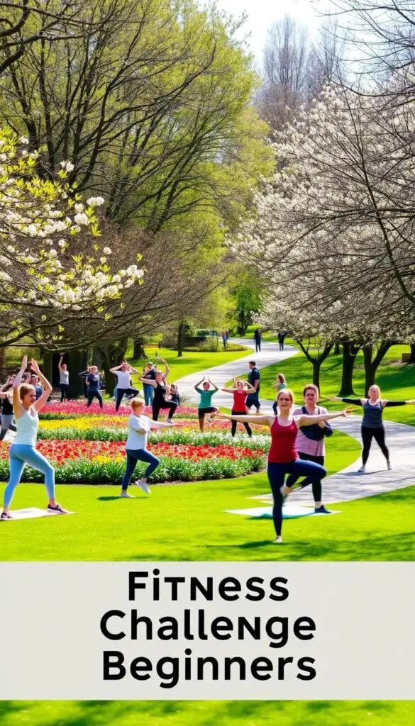 spring fitness challenge for beginners spring fitness challenge for beginners