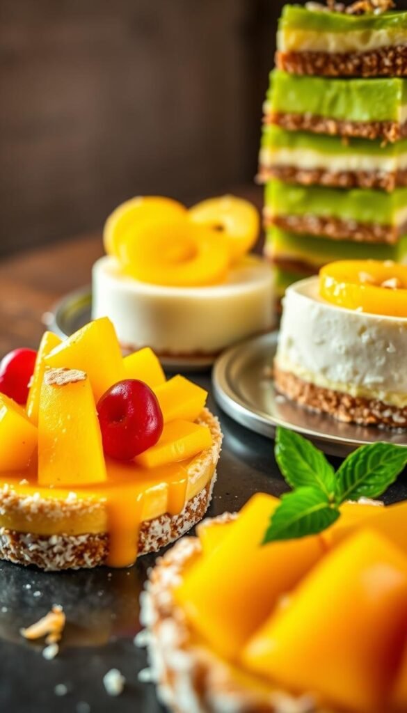 tropical vegan cuisine desserts