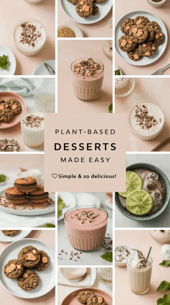 plant-based desserts