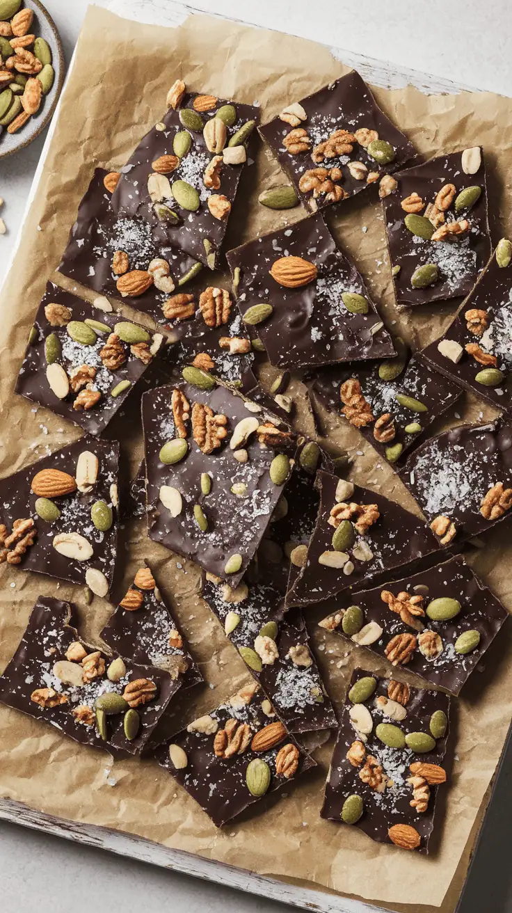 Vegan-Dark-Chocolate-Bark-with-Nuts-Seed