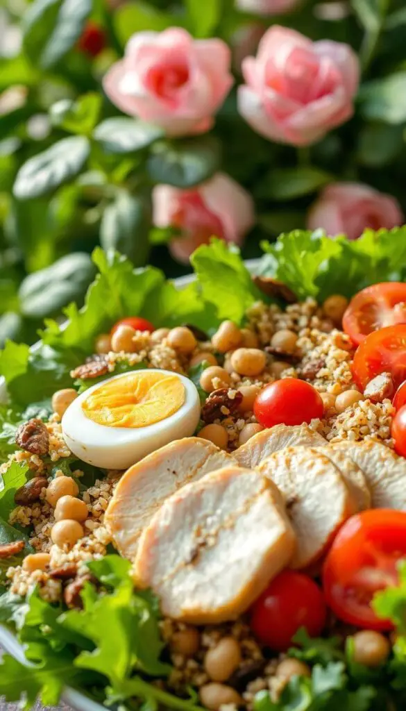 protein-packed salad protein-packed salad