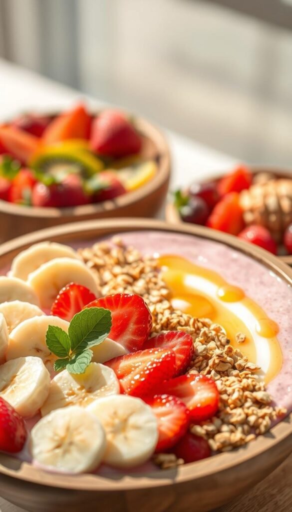 seasonal smoothie bowls
