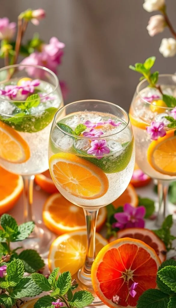 sparkling herbal beverages