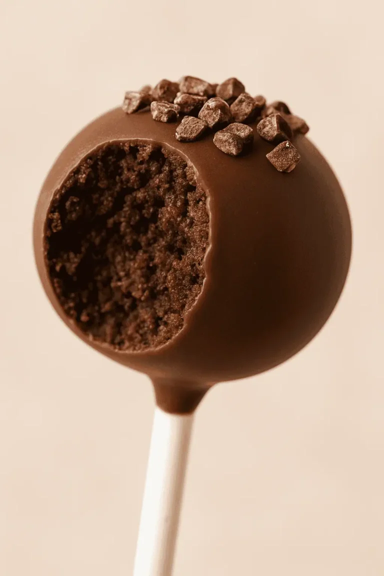 🍫 Healthy Chocolate Cake Pops (Yes, It’s Possible!)