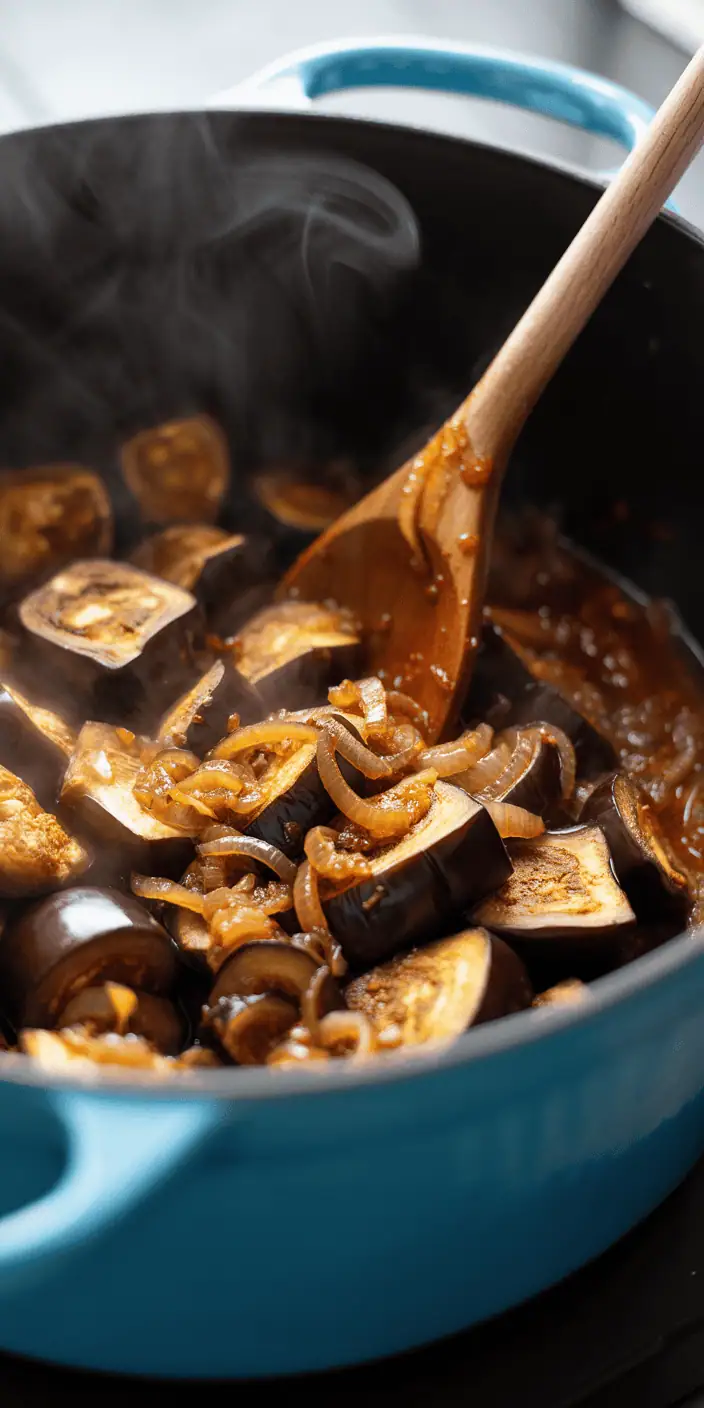eggplant chickpea curry