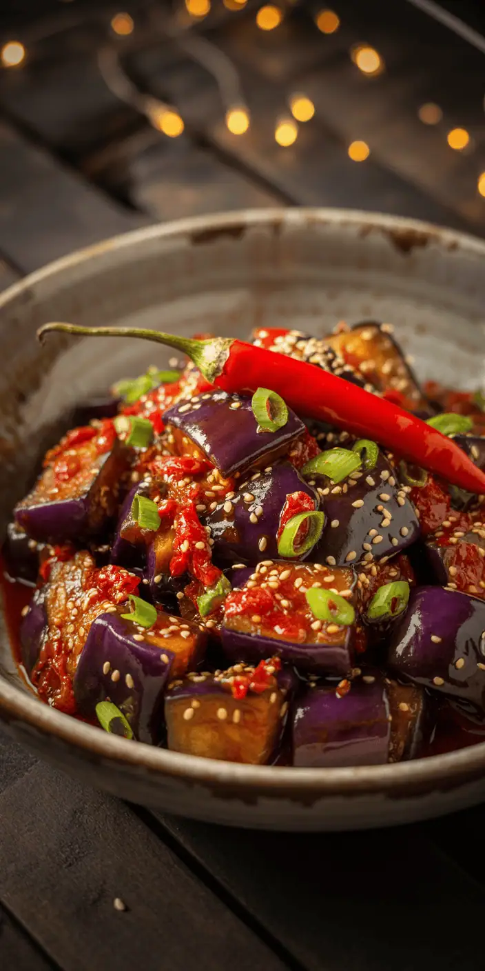 Spicy Eggplant Stir-Fry
