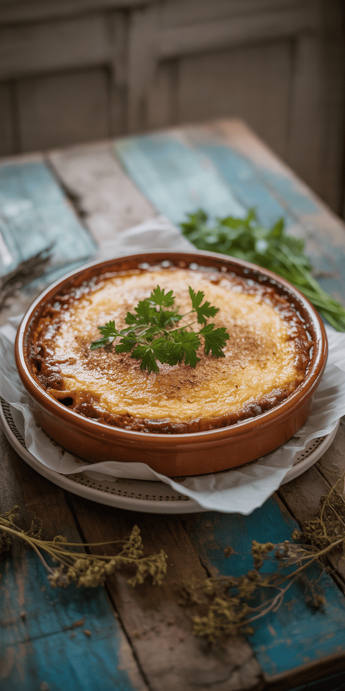 Eggplant Moussaka Layered Dish