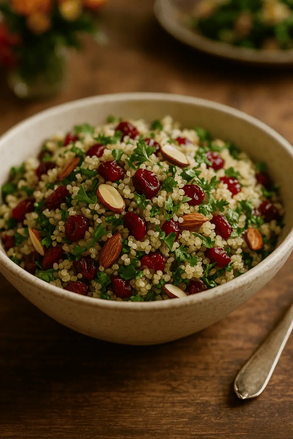 Quinoa & Cranberry Salad