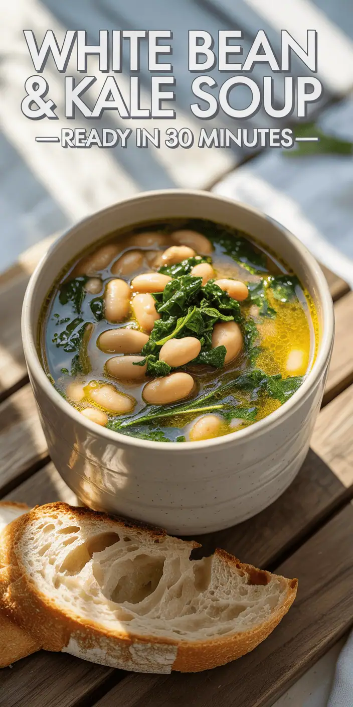 White Bean & Kale Soup
