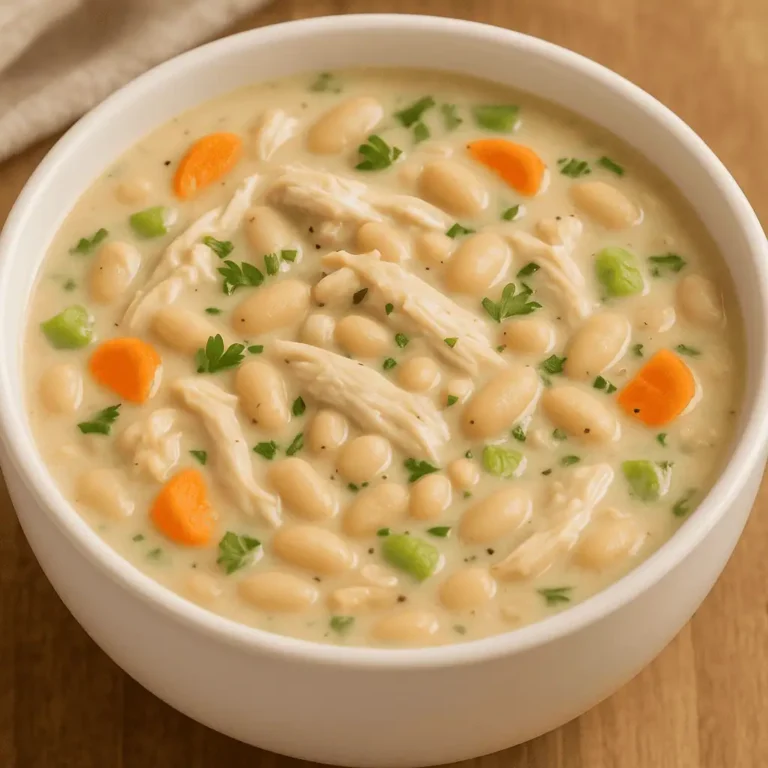 Creamy Chicken & White Bean Soup