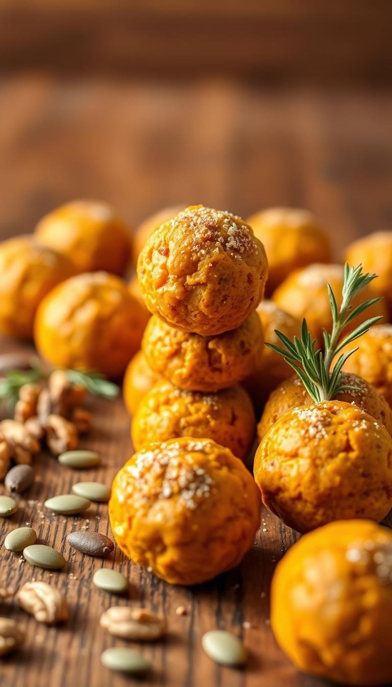 Pumpkin Pie Energy Bites